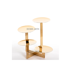 Soporte para pastel de 2 niveles de mármol y acrílico, diseño fantástico, soporte para servir postres y pasteles de forma redonda para los más vendidos - Product Image 3