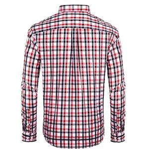 Camisa de vestir de negocios de manga larga para hombre, logotipo personalizable de color sólido - Product Image 2