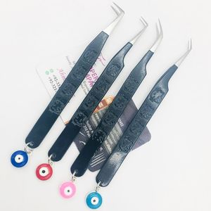 Pinzas Profesionales de Acero Inoxidable para Extensión de Pestañas, Diseño de Ojo Turco, Superventas, Pinzas para Pestañas Sostenibles, MOQ Bajo - Product Image 3