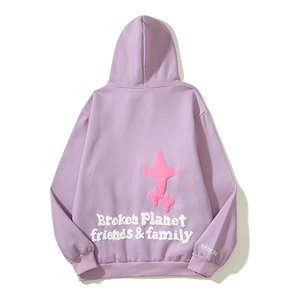 Ropa Deportiva OEM con Logotipo Personalizado, Impresión 3D de Alta Calidad, Felpa Gruesa 100% Algodón, Sudadera con Capucha Bordada para Hombre, Corte Regular - Product Image 2