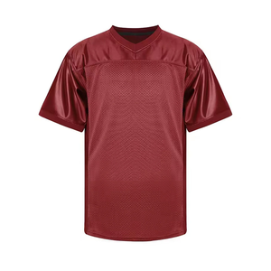 Maillot de football américain personnalisé 2026, imprimé, antibactérien, 100 % polyester, séchage rapide, grande taille, unisexe, adulte, style streetwear - Product Image 3