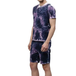 Ensemble t-shirt et short 100% coton respirant pour l'été avec logo personnalisé en gros - Product Image 2