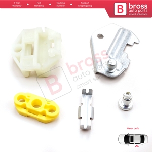 คลิปยึดกระจกหน้าต่าง BWR5008+BWR19+BWR55 แผ่นเชื่อมโลหะด้านหลังซ้าย สำหรับ Vectra B W210 S210 9-3 900 - Product Image 5