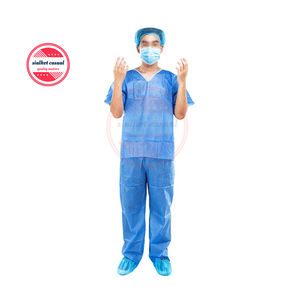 Uniforme de médecin et d'infirmière Non tissé | Uniforme Non tissé d'opération chirurgicale de clinique médicale d'hôpital | Uniforme Non tissé - Product Image 1