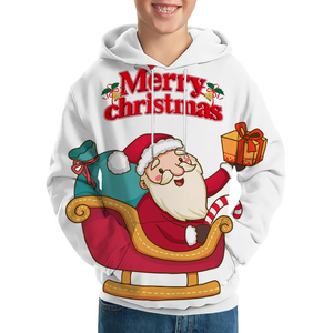 Sweat-shirt à capuche en molleton imprimé 3D pour homme, coupe classique, 100% coton, vente en gros pour l'hiver - Product Image 1