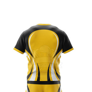 Vêtements de sport 100% Polyester Rugby Uniforme Top Vente Uniforme de rugby de qualité supérieure pour adulte - Product Image 2