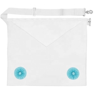 Tablier de Franc-Maçon de 2e Degré Écologique Personnalisé de Luxe de Haute Qualité - Product Image 1