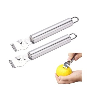 Limón Zester de acero inoxidable exprime la cáscara del sabor con precisión y estilo, Zest Master, Citrus Sharp, Zesty Pro - Product Image 6