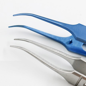 Pince de greffe de cheveux en acier inoxydable pince à épiler médicale pince de greffe de cheveux Fue pour implant capillaire - Product Image 1