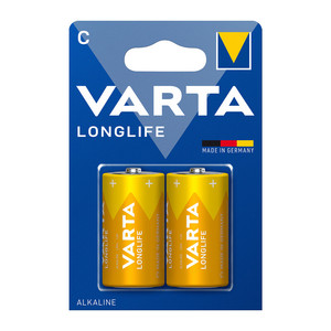 Varta Longlife Alcalina 1/2 Torcia Bl.2 Pz - Product Image 1