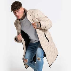 Chaqueta larga de alta calidad para hombre con tela duradera y diseño elegante para uso diario - Product Image 4