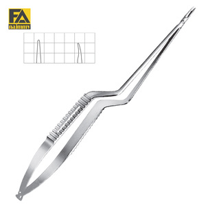 คีมผ่าตัดด้วยกล้องจุลทรรศน์ตัวยึดเข็มขนาดเล็ก (เรียบตรง) ที่จับเข็มขนาดเล็ก18.5ซม./22.5ซม. - Product Image 1