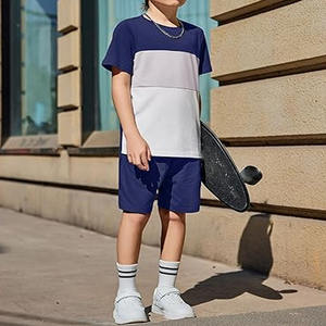 Uniformes de football universitaire pour jeunes en gros, uniforme de maillot de football pour enfants bon marché 2025 nom d'équipe personnalisé ensembles de vêtements de football vêtements de sport - Product Image 5