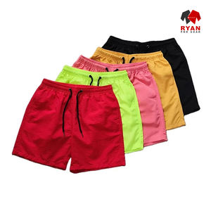 Taille élastique tissée légère impression de logo avant à séchage rapide Shorts chauds personnalisés pour hommes adultes fournisseur d'usine - Product Image 6