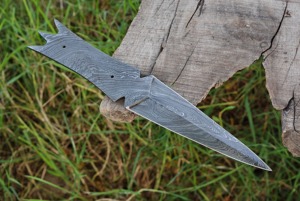 Hoja de Damasco forjada a mano personalizable, soporte OEM disponible para cuchillos - Product Image 4