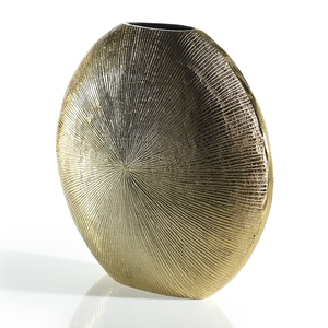 Florero de aluminio plateado elegante de alta calidad, maceta decorativa de lujo para el hogar - Product Image 2