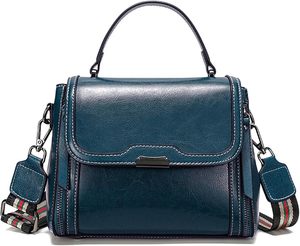 Sac à bandoulière en cuir de qualité supérieure Sac à bandoulière élégant avec sangle réglable, rabat sécurisé, finition élégante et style d'inspiration urbaine - Product Image 5