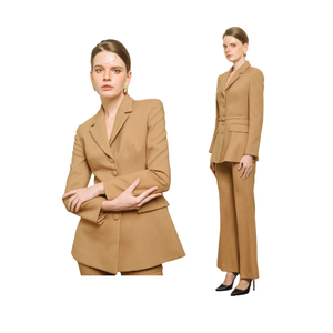 Blazers pour femmes Motif de surface unique de haute qualité Design de luxe minimaliste Emballage personnalisé du fabricant du Vietnam - Product Image 4