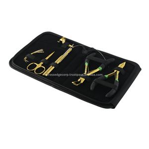 Mini pince à micro-billes et ciseaux affûtés personnalisés Kit de crochet de traction de cheveux en acier inoxydable pour extensions de cheveux - Product Image 1