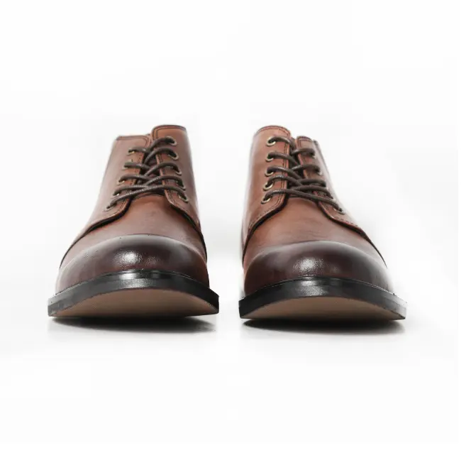 Lederen Schoenen Voor Heren Luxe Laarzen Kantoor Echt Lederen Heren Jurk Schoenen Vintage Formele Schoenen Van Vietnam