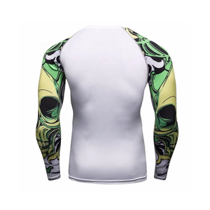 Vêtement de sport respirant à séchage rapide, écologique, personnalisé, rash guard pour hommes, MMA, BJJ, arts martiaux, short pour adultes et garçons - Product Image 5