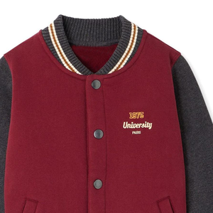 Universidad logotipo personalizado lana chenilla bordado béisbol Letterman chaquetas hombres y mujeres Vintage manga en blanco Varsity chaqueta - Product Image 5