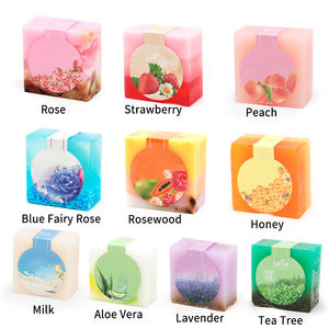 Jabón Artesanal <span class=keywords><strong>de</strong></span> <span class=keywords><strong>Aceite</strong></span> Esencial Orgánico <span class=keywords><strong>con</strong></span> Fragancia Herbal <span class=keywords><strong>de</strong></span> <span class=keywords><strong>Oliva</strong></span>, Limpia, Ilumina la Piel, Mejora la Aspereza, Hidrata y da Brillo - Product Image 4