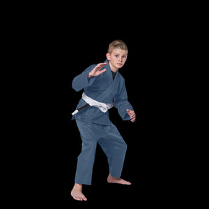 Venta caliente Unisex Karate Suit Última llegada Uniforme de entrenamiento para niños con función elástica Precio Karate Jiu Jitsu Kimono - Product Image 5