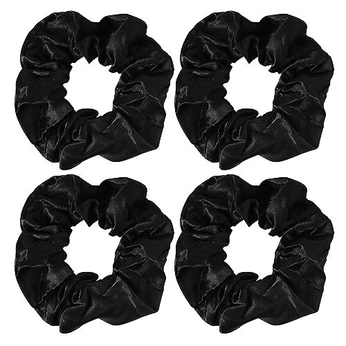 Wholesale Checker Striped Crunchies Hair Ties