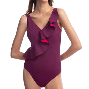 Traje de Baño Monokini de Una Pieza de Alta Calidad para Mujer, Ropa de Playa con Logotipo Frontal, Fabricante de Trajes de Baño para Mujer, 2026 - Product Image 1