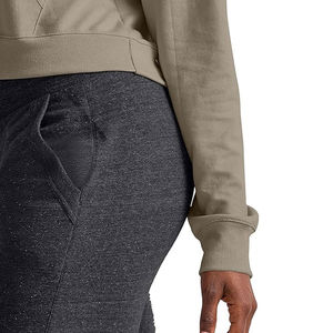 Veste en polaire à capuche décontractée pour femmes, personnalisable sur le devant, printemps, été, automne, hiver, respirante, durable, confortable, polyester/coton - Product Image 6