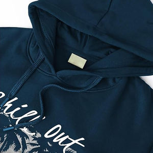 Sudadera con capucha de felpa francesa Tela de mezcla de algodón Premium, marca OEM, tamaño unisex en stock Sudaderas con capucha de felpa de algodón 100% - Product Image 5