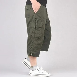 Pantalones cortos de jogging de algodón de verano para hombre para Fitness, estilo informal suelto, patrón sólido, para gimnasio y correr, ropa de moda masculina - Product Image 2