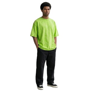 Camiseta Oversize de Estilo Urbano, Vintage, Lavado Ácido, para Hombre, con Estampado DTG, Diseño Gráfico Personalizado - Product Image 1