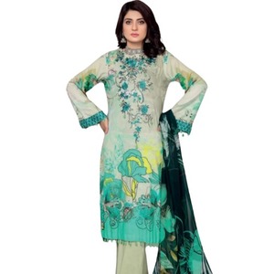 Estilos formales modestos para mujer para primavera otoño 2025 encaje bordado cintura elástica sólida Casual Formal verano césped rebordear - Product Image 1