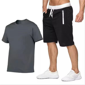 Conjunto Deportivo de Verano para Hombre, 2 Piezas, Camiseta y Pantalones Cortos - Product Image 1