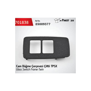 กรอบสวิตช์ประตู/หน้าต่างคู่ DOAN รุ่น SLX สวิตช์อัตโนมัติ 85009377 - Product Image 1