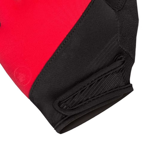 Guantes de Ciclismo Personalizados Rojos y Negros de Medio Dedo, Acolchados, Antideslizantes, Transpirables, Guantes Deportivos para Bicicleta, OEM, ODM, Venta al Por Mayor - Product Image 3