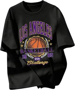 Chemises surdimensionnées vintage des années 90 pour hommes, t-shirts unisexes cool, t-shirts imprimés graphiques, vêtements décontractés d'été, streetwear - Product Image 1