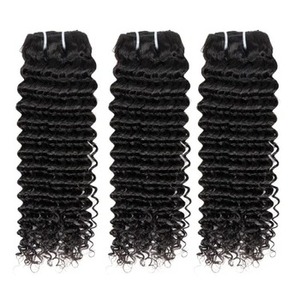 Extensions de tissage de cheveux Remy humains bruts de qualité 7A de vague d'eau vierge brésilienne 100% non traitée 3 faisceaux - Product Image 1