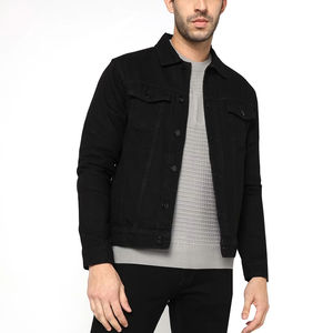 Ventes en gros de vestes en jean de luxe pour hommes 2026, logo personnalisé, haute qualité et prix bas, service OEM en gros pour l'hiver - Product Image 1