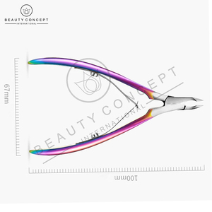 Rainbow Color Stainless Steel Nail Clipper Nipper Customized Logo Print Wholesale Rate Newest Cuticle Toenail Fingernail Beauty - Product Image 5