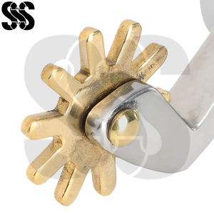 Wholesale Rate Customized High Quality Stainless Steel/Carbon Steel/<b>Brass</b> <b>Horse</b> Spurs Durable Corrosion-Resistant Dressage Show - Product Image 2