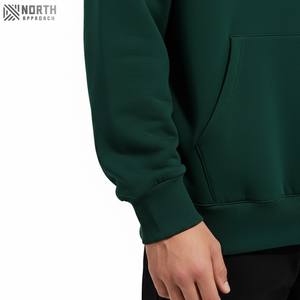 Sudadera con Capucha de Forro Polar para Hombre, Invierno, con Bolsillo, Impresión Digital Personalizable, Secado Rápido, Transpirable, Mezcla de Poliéster/Algodón, Corte Regular - Product Image 3