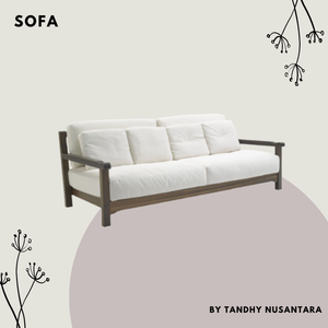 Sofá de exterior moderno, sofá de madera maciza de alta calidad, silla de ratán, sofá, patio, jardín, sala de estar y balcón - Product Image 6