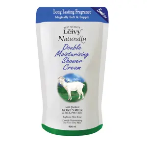 Malaysia high quality Personal Care Naturally Double Moisturising Bath Supplies Liquid Shower Cream Goat's Milk with 900ml