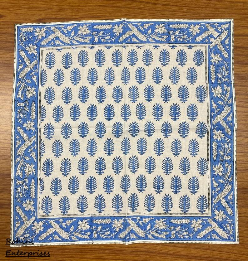 Cerulean Blue and White