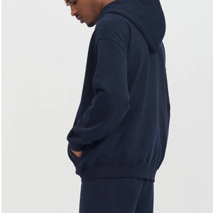Survêtements décontractés pour hommes, poids lourd, 100% coton, respirant, imprimé sur mesure, style streetwear, vêtements d'hiver, logo frontal, prix de gros - Product Image 6