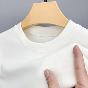 Camisetas holgadas informales para hombre 100% algodón secado rápido logotipo frontal impreso personalizado diseño en blanco Método de pantalla de seda hecho Pakistán - Product Image 4