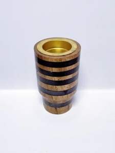 Nouveau brûleur à bakhoor arabe en bois de manguier tendance avec incrustations, pour usage religieux, à prix économiques - Product Image 4